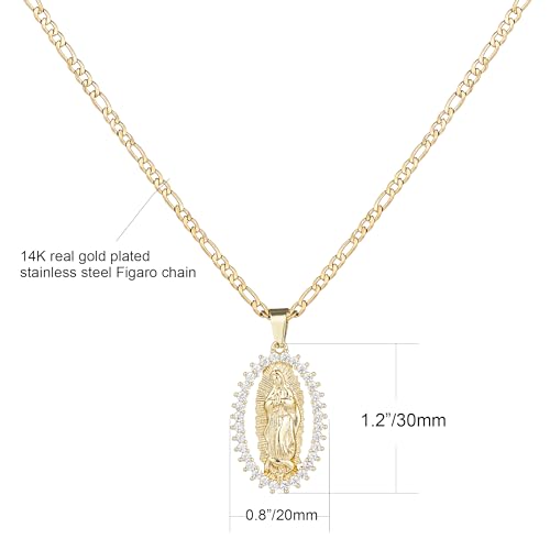 Virgin Mary Necklace