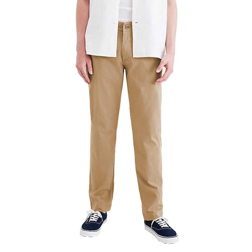 Dockers Smart 360 Flex California Khaki Slim, Casual Chinos Uomo, Oro Harvest, 31W / 34L-image