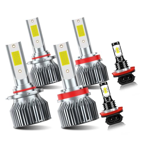 LUXIVORA For Toyota 4Runner 2010-2020 High Low Beam Fog Light Bulbs