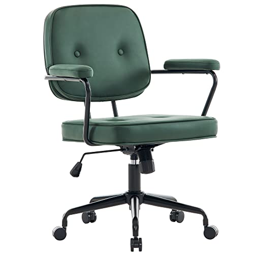 Barberpub Adjustable Home Office Chairs Rolling Manicure Chair For Nail Salon Makeup Nail Tech Chairs 3546 (Green) #TOP15