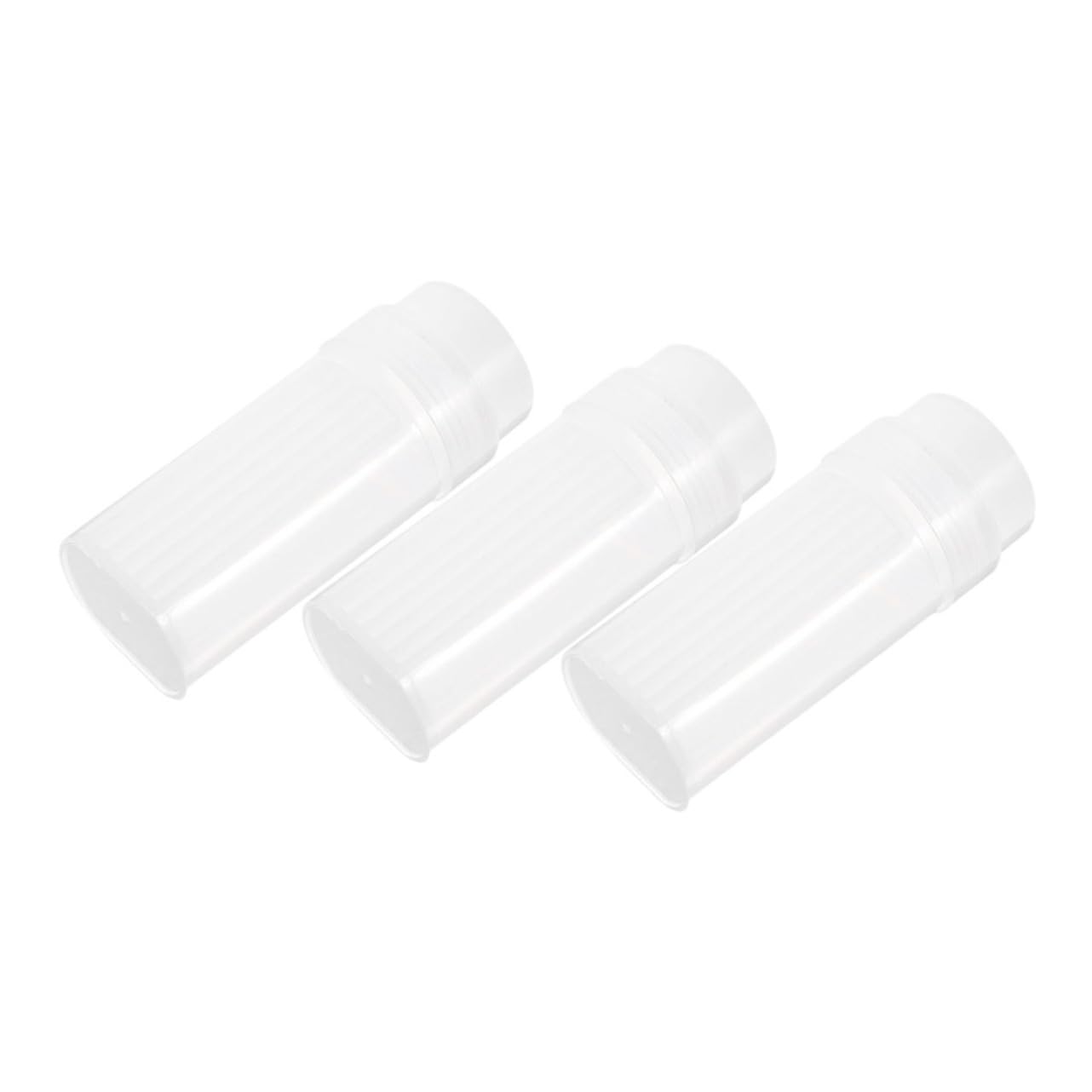 CIYODO Microscope Slide Storage Case 3pcs Plastic Staining Jar Lid Circular Slide Staining Container Lab Accessory
