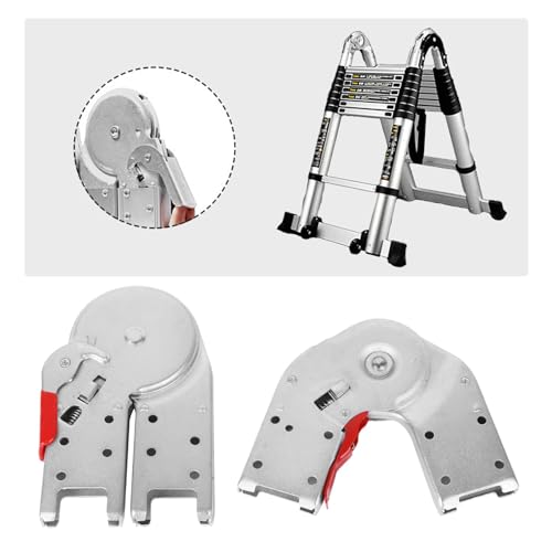 Image of Step Ladder Hinge Folding Ladder Joint Hinge Folding Telescopic Ladder Joint 19.5cmx12cm