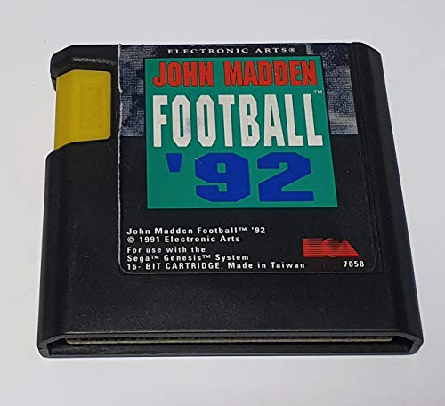 Image of John Madden Football '92: Sega Genesis (Renewed)