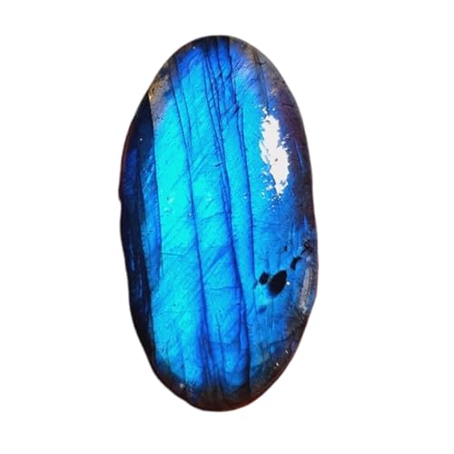 Labradorite naturelle taillée en cabochon 29x16x7mm pour bague et pendentif