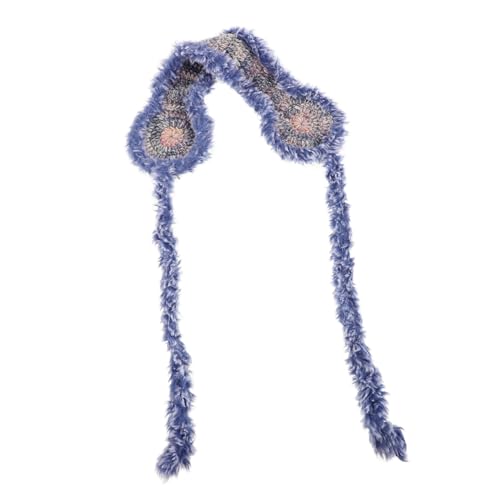 Homoyoyo Gradient Knit Ear Muffs Stylish Warm Winter Ear Covers for Men Women Boys and Girls Adjustable Comfortable Cold Weather Protection