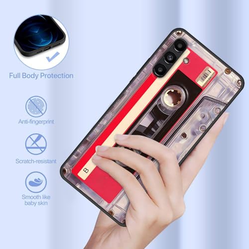 Protection antichoc Coque Galaxy A13 5G style cassette audio - 5
