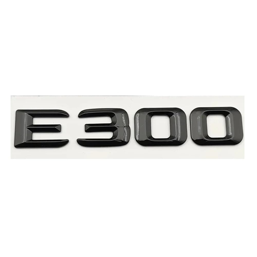 YTQMoreBNZ YYDStes ABS Silver Compatible With Mercedes Benz Grade E E200 E220 E300 E320 E350 W213 W212 W211 Letters Emblem Badge