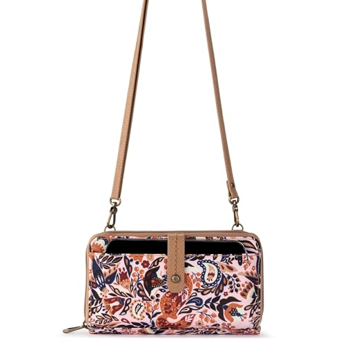 Image of Sakroots Smartphone Crossbody Purse - Women's Cellphone Bag & Wallet For Everyday - Convertible Wristlet With Zipper