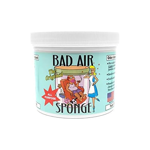 Bad Air Sponge 2lb. Container (3002N), Blue Cover