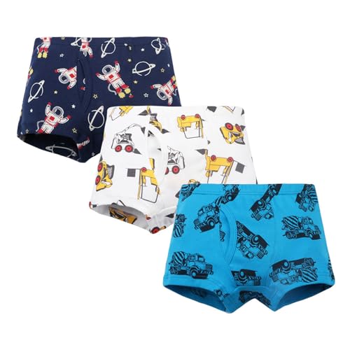 Niños Niños Ropa Interior Impreso Ropa Interior Niños Lindo Estampado De Dibujos Animados Ropa Interior Pantalones Pantalones Pantalones Slip Bañador 3 Piezas Multipack 2026, morado, 3-4 años