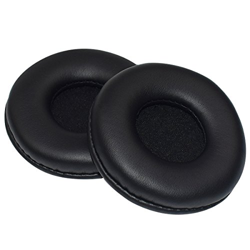 MDR NC6 Almohadillas de Repuesto con Espuma de Memoria y Cuero Proteico compatibles con Sony MDR-NC6 MDR NC6 AKG K518 K518LE K81 Auriculares miniatura 4