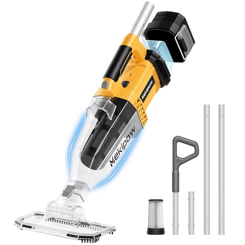 Cordless Handheld Pool Vacuum Compatible with Dewalt 20V Battery by Wallnetic - Used condition - US$96.91