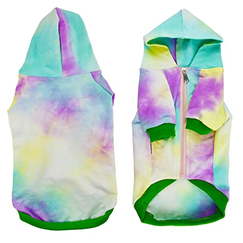 Spajoy Dog Hoodie Soft Pet Sweatshirt Puppy Winter And Summer Outfits With Hat Warm Dog Weather Coats Hooded Cat Apparel For Small Medium Pet Dogs Cats #TOP2