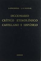 Diccionario crítico etimológico 4 (Me-R)  (DCECH, #4) 8424900669 Book Cover