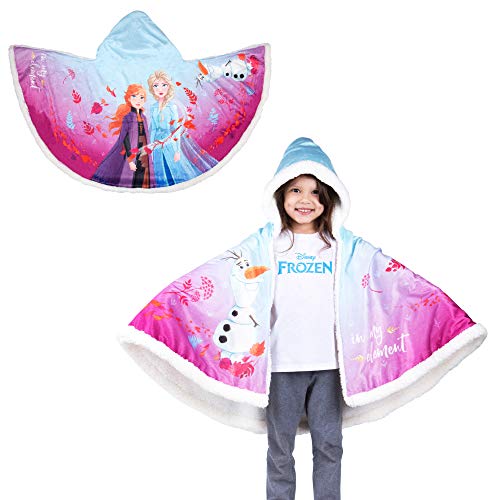 Franco Kids Bedding Super Soft and Cozy Snuggle Wrap Hoodie Blanket, 55