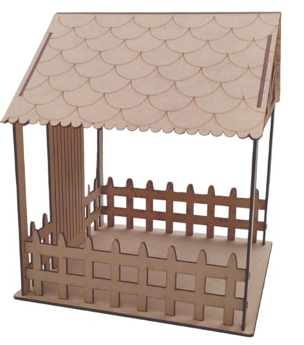 Manjedoura Casinha Presépio De Natal 60 Cm