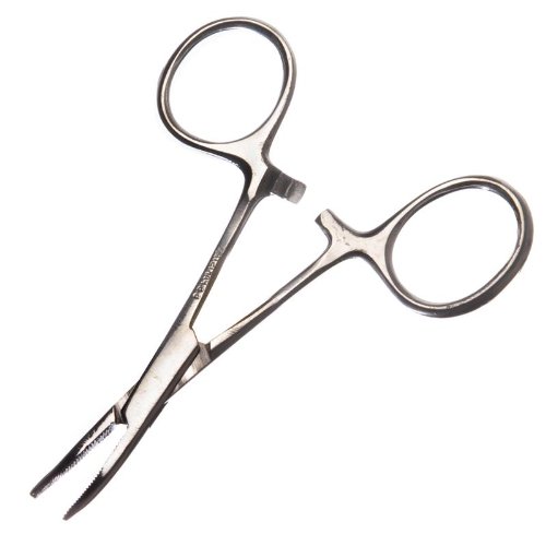 Hemostat Clamp, Curved 3 1/2