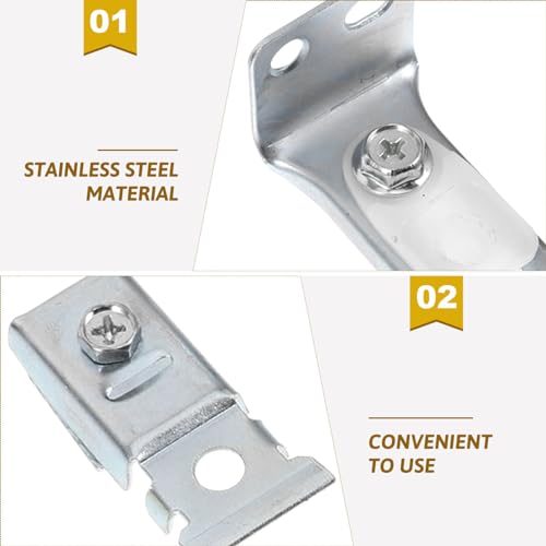 Kit de Reparación de Herrajes para Puerta Plegable SOLUSTRE 1 set Componentes para Puerta de Clóset Corredera para Reparaciones y Mantenimiento Fácil miniatura 3