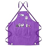 【DELANTAL UNIVERSAL】 Diseño neutral, adecuado tanto para hombres como para mujeres. Este delantal es adecuado para su uso como delantal de camarero,delantal cocina, delantal cocinero, delantal Mandil bartender.
