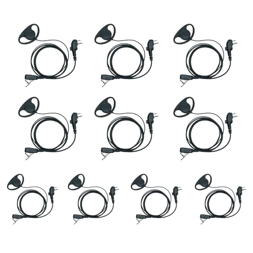 TDYU D�^�C���z���w�b�h�Z�b�g PTT�}�C�N�t�� HYT Hytera BD502 BD502i PD502 PD562 TC-508 TC-580 �g�����V�[�o�[���W�I 10�p�b�N