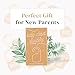 Whitluck's Baby Closet Dividers - 8-Pack Double-Sided Wooden Hangers for Organizing Baby Clothes from Newborn to 24 Months (Infant to Toddler) - Cute and Functional Nursery Decor for Boys and Girls