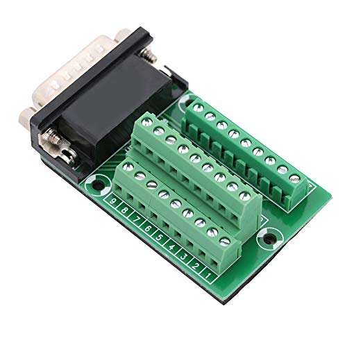 Adaptador DB26 macho para placa PCB con aislante miniatura 3