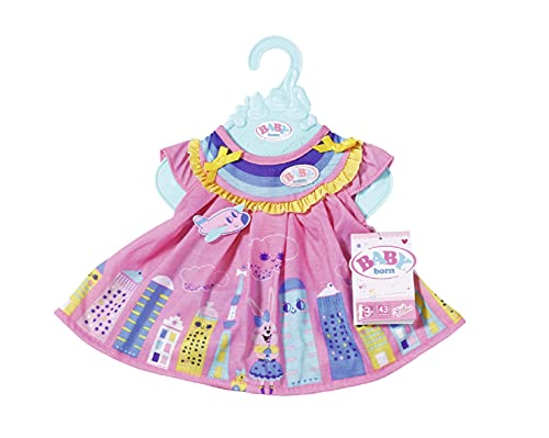 Zapf Creation 828243 BABY born Kleid 43 cm in rosa oder lila inklusive Kleiderbügel, 1 Kleid, Farbe nach Vorrat und… – Bild 3