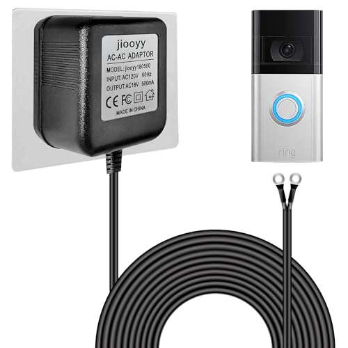 18V500mA Doorbell Transformer for Video Doorbells