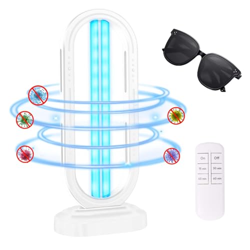 Feefir UV Light Sanitizer,4-Speed Timing and Remote Control