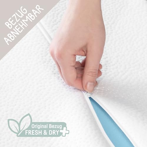 Julius Zöllner Allegro 70x41 cm – Babymatratze für den Bollerwagen - ideal für Neugeborene – Made in Germany - schadstoffgeprüft und für Allergiker geeignet, atmungsaktiv, sehr guter Liegekomfort