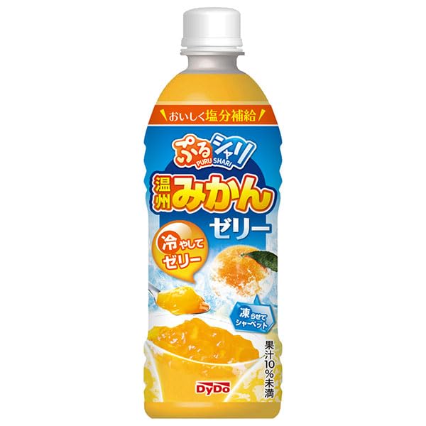 Amazon.co.jp: ダイドー ぷるシャリ 温州みかんゼリー 490mlペット