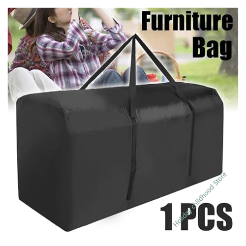 Large waterproof storage handbag cushion storage bag garden furniture outdoor large handbag storage bag with handle(173x76x51CM) - Image 7