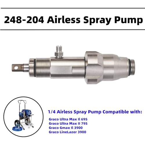 DUSICHIN Airless Paint Spray Pump 248204 for Graco Ultra Max II 695 795 LineLazer 3900 Airless Paint Sprayer Aftermarket Parts 248-204
