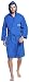 Cressi Bathrobe Albornoz de Microfibra Deportiva, Adultos Unisex, Azul, XL