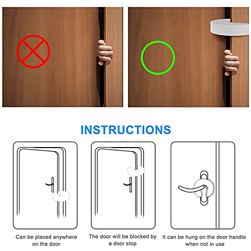 9 Pezzi Protezione per le Dita della Porta