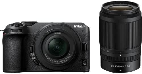 Amazon.com : Z30 Mirrorless Camera with 16-50mm and 50-250mm