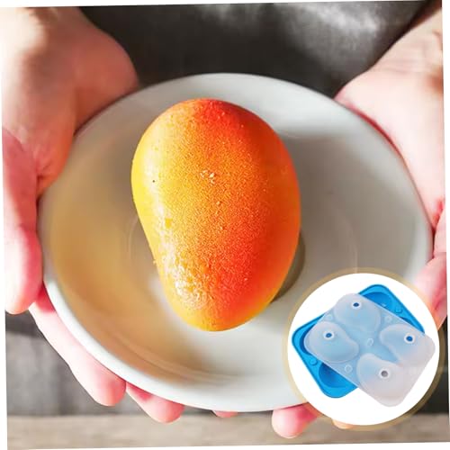 Moldes de Frutas 3D Mango de Silicona, 2 Piezas miniatura 2