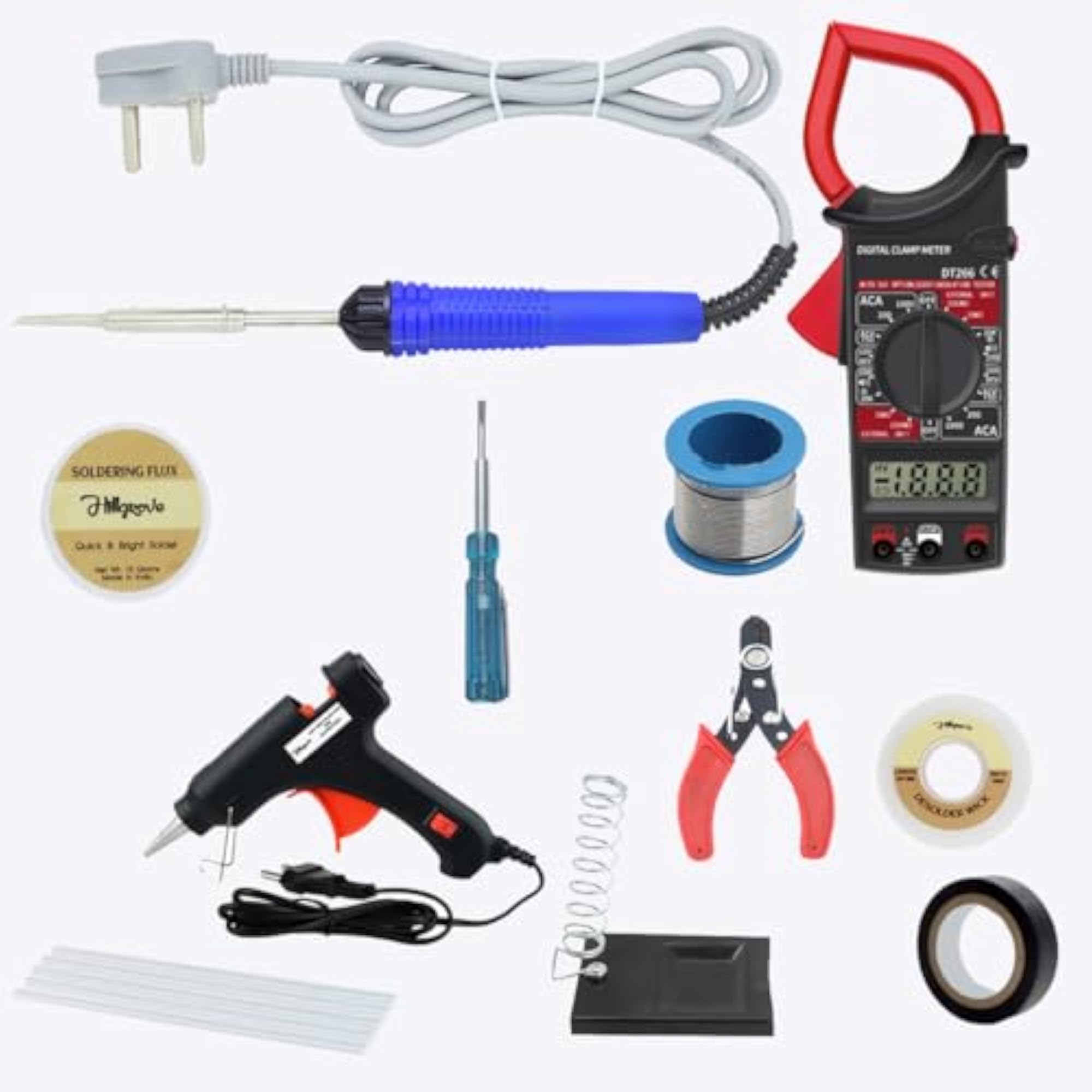 11-in-1 Digital Volt Clamp Meter Multimeter Kit