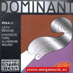 CUERDA VIOLA - Thomastik (Dominant 137) (Aluminio) 2� (Re) Medium Viola 1/2