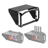 Accsoon CineView M7/M7 Pro 7 inch Camera Field Monitor Cage& Sunshade Kit for CineView M7 Pro Wireless Video Transmission System with Multiple Anti-Rotation 1/4” Mounts, Weight 222g