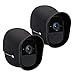 Produktbild kwmobile 2X Arlo HD Hülle - Silikon Security Camera Cover Schutzhülle für Arlo HD Kamera - Schwarz