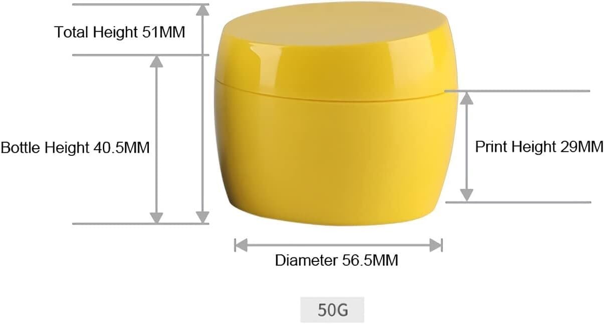Plastikowe słoiczki kosmetyczne, Opakowanie zawiera 12 sztuk, pusty zielony pojemnik na krem ​​do twarzy o pojemności 50 ml Butelka podróżna + 4 x szpatułka