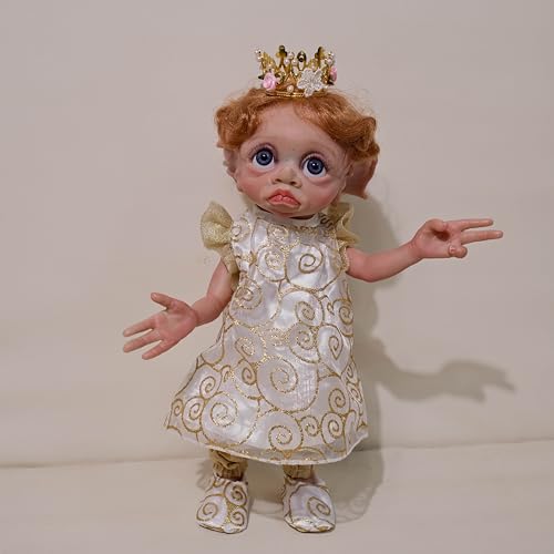 Muñeca Reborn Lifelike 42 cm Vinilo con Pezón Magnético miniatura 2