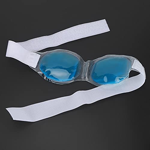 Kühlende Augenmaske, Wiederverwendbare Gel-Augenmaske, Heiße Kalte Kompresse für Geschwollene Augen, Trockene Augen, Augenringe, Lindert Augenermüdung (Blau) - Image 5