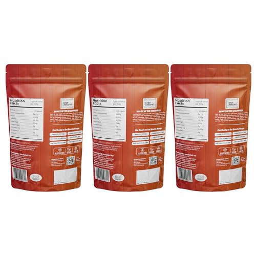 Image of Chef Urbano Quinoa Chips Piri Piri 85g Pack of 3 | Gluten Free | Vegan | Low GI| Crunchy Healthy Snacks | High Protein and Fiber Rich Good for Diet | Good for Kids
