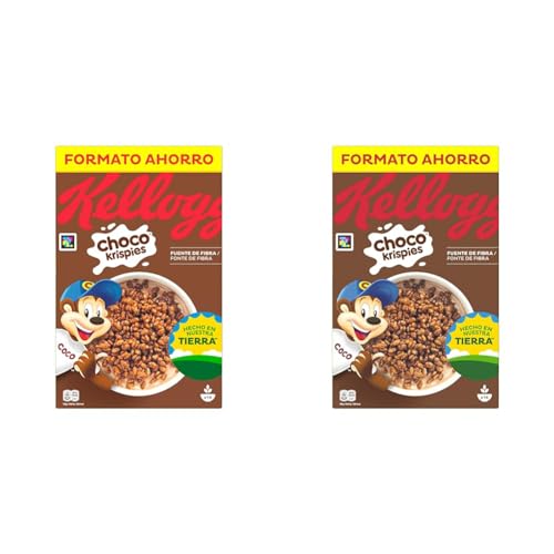 Kellogg's Choco Krispies Cereales 420gr (Paquete de 2)