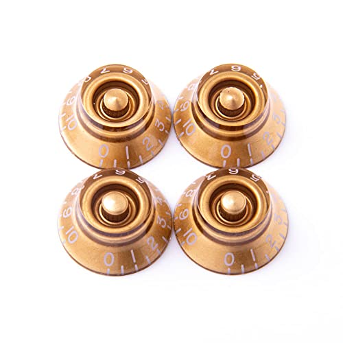 Knob Dolphin 7400 Inclinado (BELL) Dourado Modelo Gibson com 4 Unidades