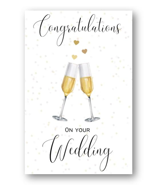 Second Ave Glückwunschkarte Zum Hochzeitstag – Herzform, Premium-Leinenkarton, Mit Umschlag