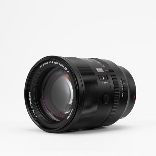Image of VILTROX 85mm F1.4 Pro FE Full Frame Lens for Sony E, Auto Focus Large Aperture Medium Telephoto with HyperVCM Motor Lens for Sony E-Mount A7IV A7C A9III A1 ZV-E1 A7SIII A7RII A7III A7RIII A7RIV A9 FX3