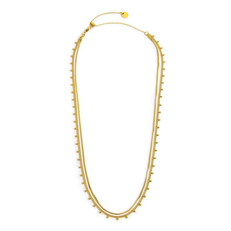 Collana marlù donna Perle 3,30mm con catena 44cm – Rocce Gioielli&Accessori